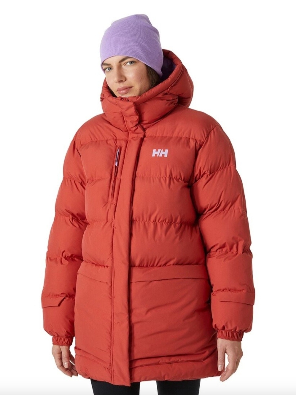 Helly Hansen Women’s Red Insulated Puffer Coat